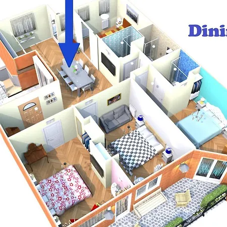 Trastevere Boulevard Apartament Rzym